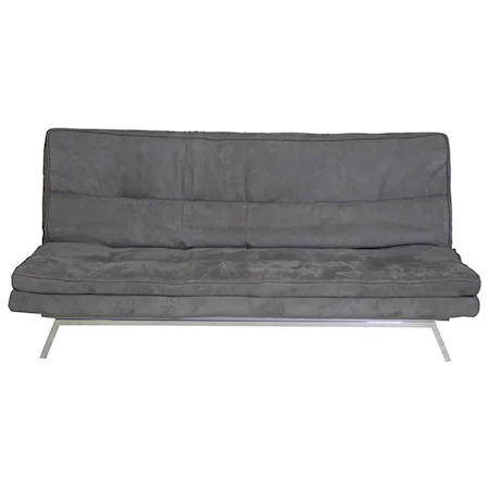 Sofa Bed with Splayed Metal Legs